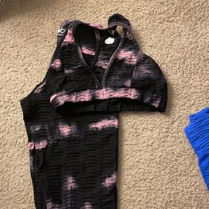 Booty by brabants pink tie dye set!